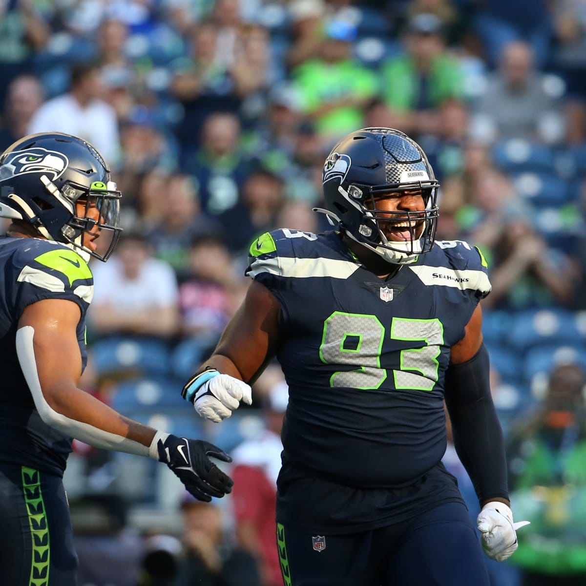 Seahawks' Quinton Jefferson on D-line's debut: 'We caused some havoc' -  Seattle Sports