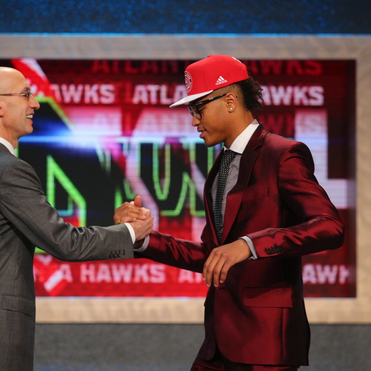 NBA da bad on X: Com a 15ª pick no draft, o Atlanta Hawks escolhe