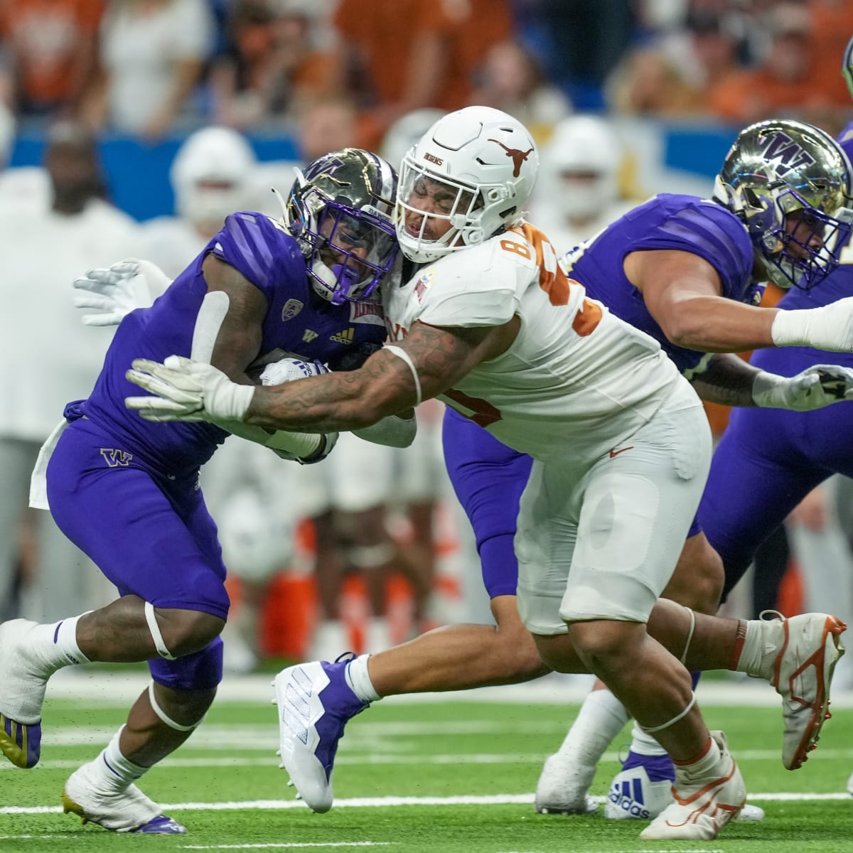 Texas DT Byron Murphy's touchdown catch vs. Wyoming has been in