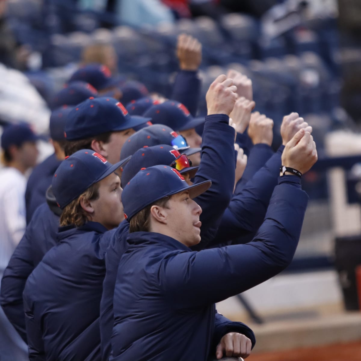 Ole Miss Baseball - Classic pinstripes for the Swayze Opener