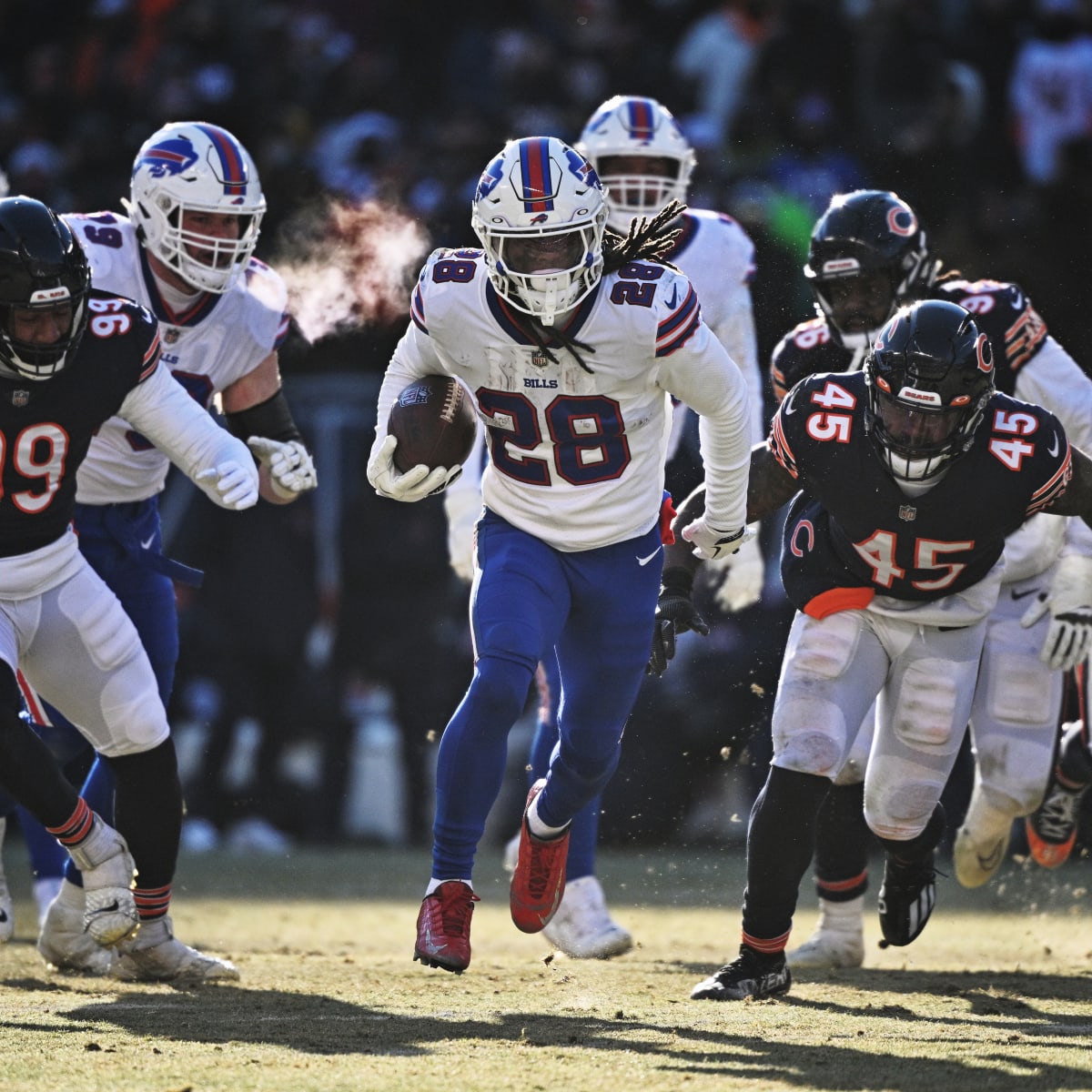 Bills defeat Bears 35-13 in frigid Christmas Eve matchup