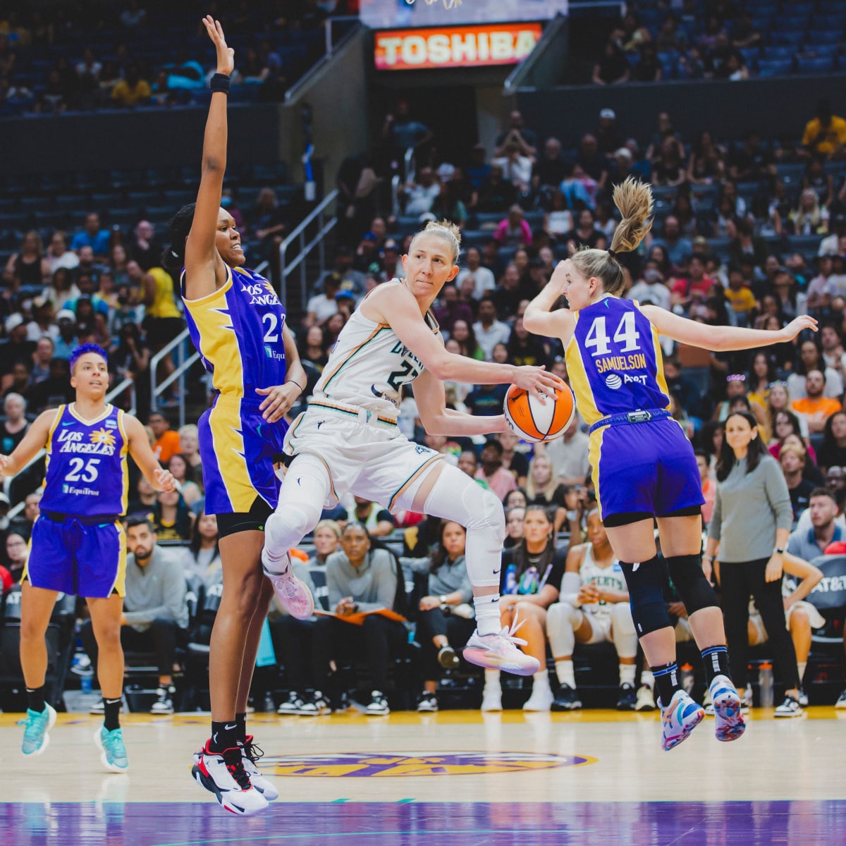 Liberty head west for two against the LA Sparks - NetsDaily