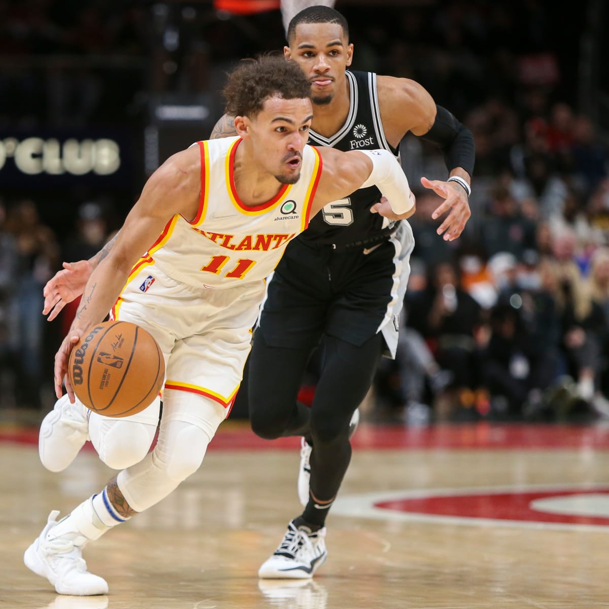 Trae Young, Dejounte Murray guide the Hawks to a needed Game 3 victory -  Peachtree Hoops