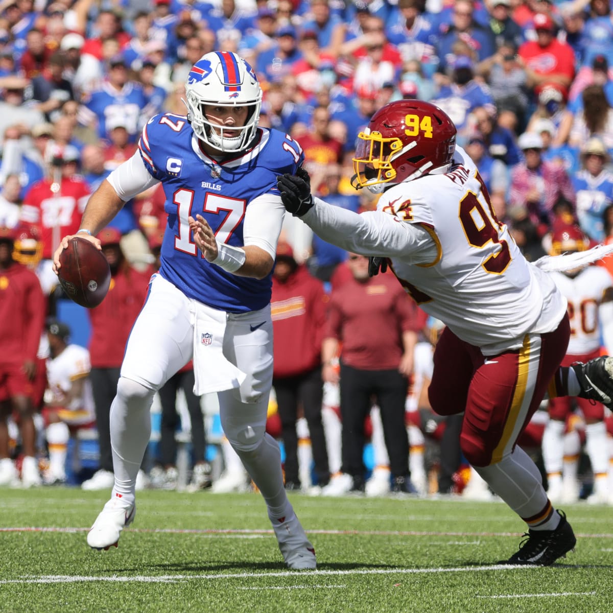 Josh Allen And James Cook After Week 2 Win Over Raiders