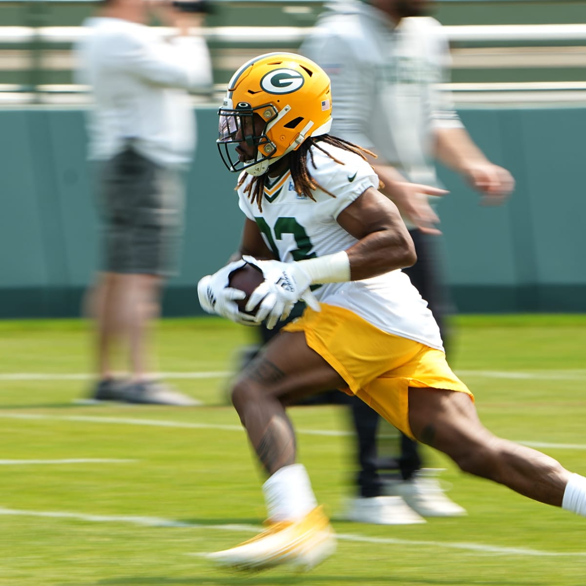 33 Days Until Packers Training Camp: No. 33, Aaron Jones - Sports  Illustrated Green Bay Packers News, Analysis and More