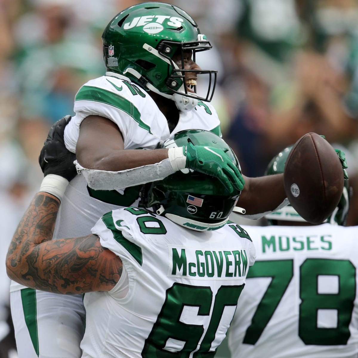 Jets' D-line soaring during team's early season surge