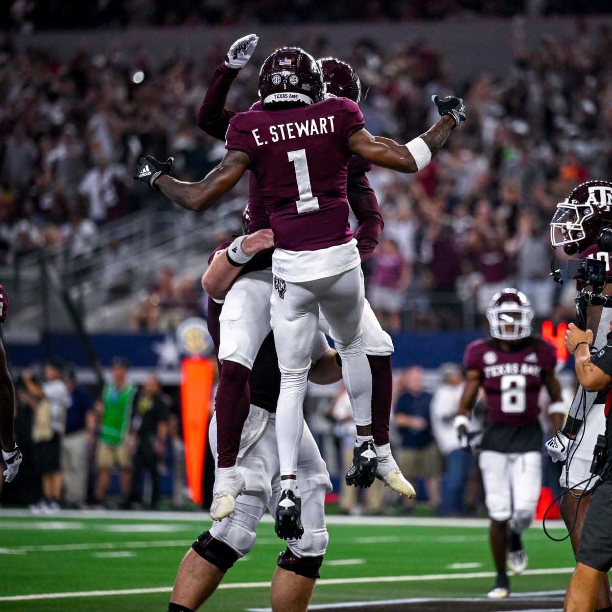 Aggies Football: Texas A&M's Evan Stewart lands in Top 10 WR rankings