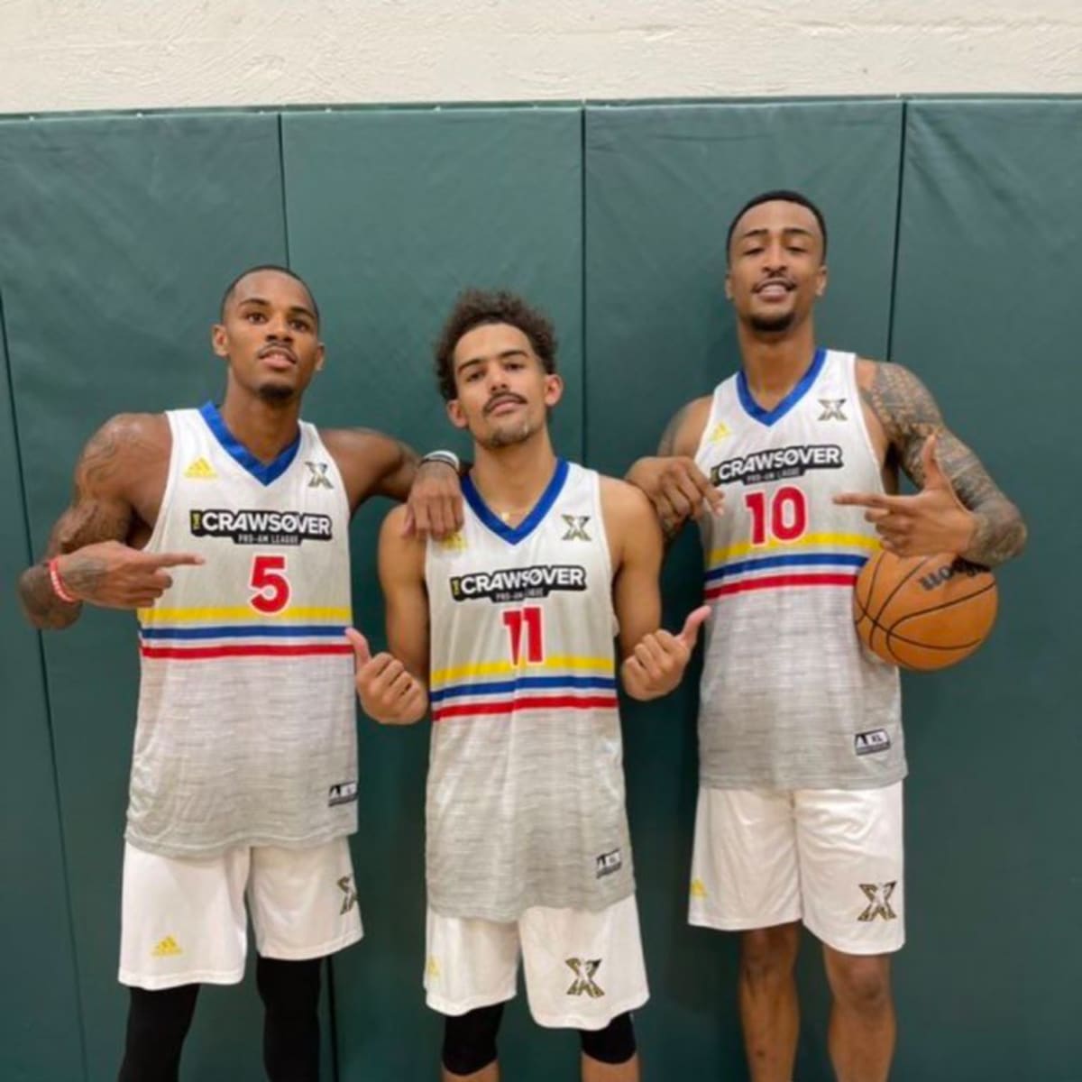 Trae Young, John Collins, Dejounte Murray Dominate CrawsOver