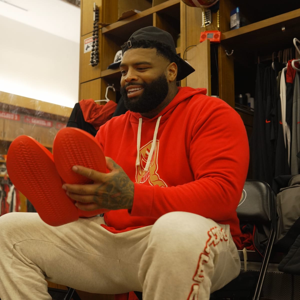 Trent Williams Unveils New FCTRY LAb Sneakers Ahead of Super Bowl - Sports  Illustrated FanNation Kicks News, Analysis and More