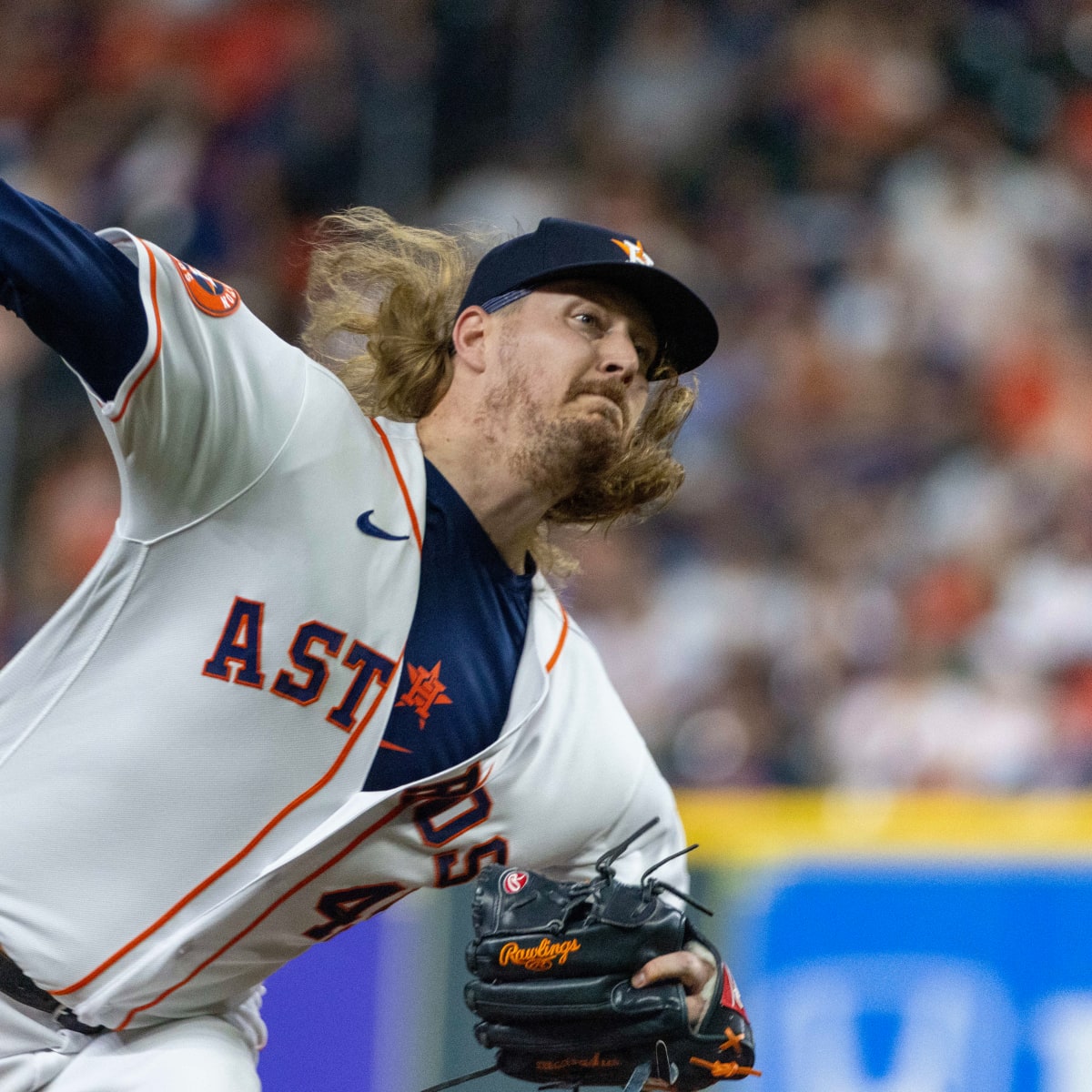 Houston Astros Reliever Ryne Stanek Throws Bullpen in Progress From Injured  Ankle - Sports Illustrated Inside The Astros