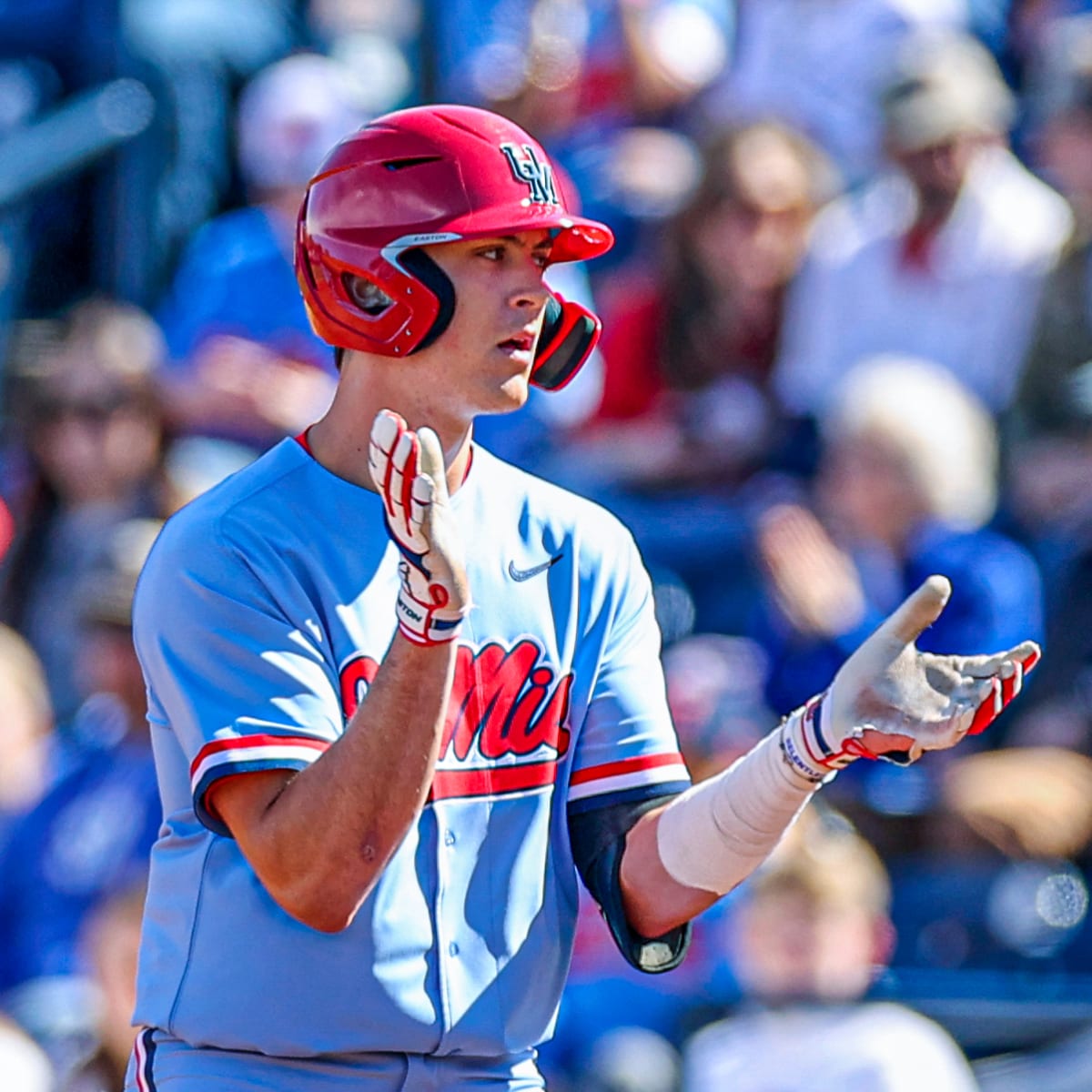 Ole Miss Baseball on X: Mid 3  @GraysonSaunier goes three up