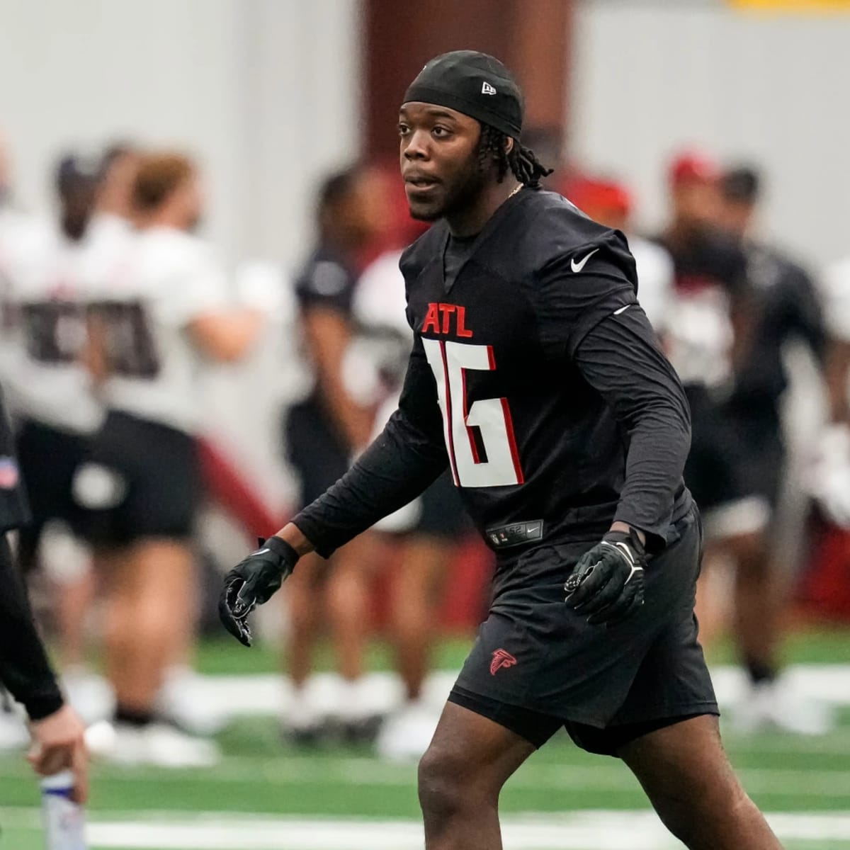 Jarrett says the right things at Falcons minicamp