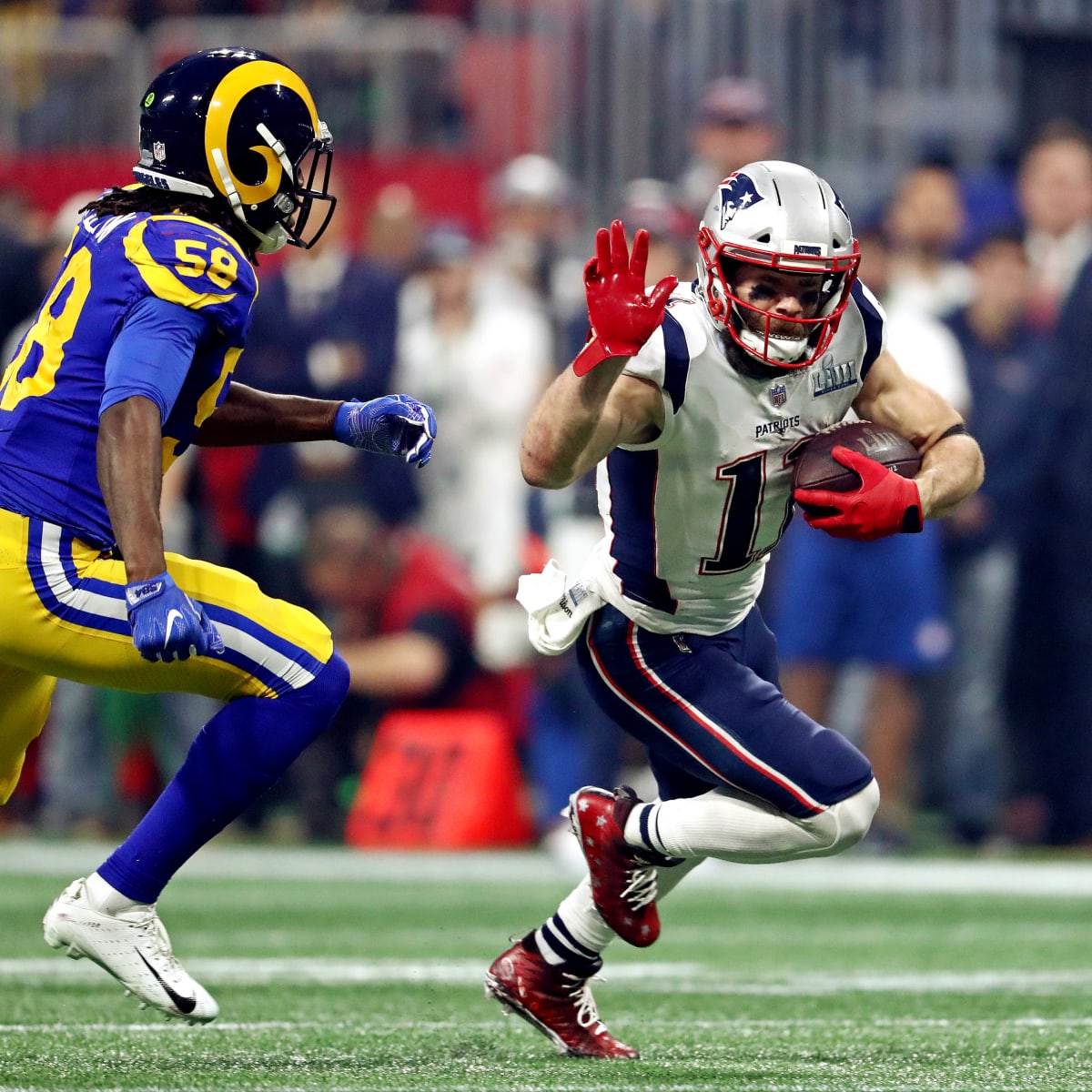 Wes Welker explains why he was so tough on Julian Edelman