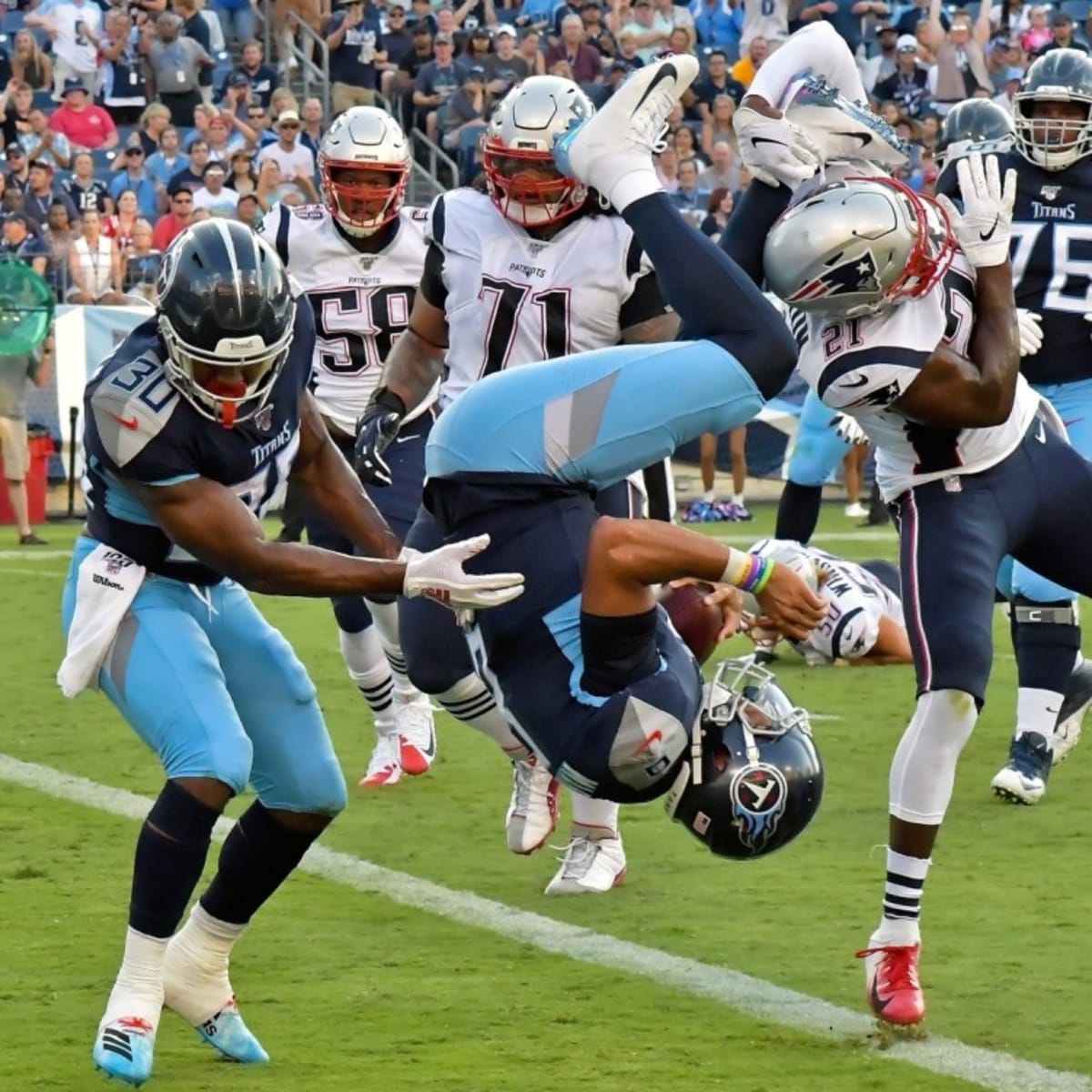 Three Patriots that had a solid preseason game vs. Titans