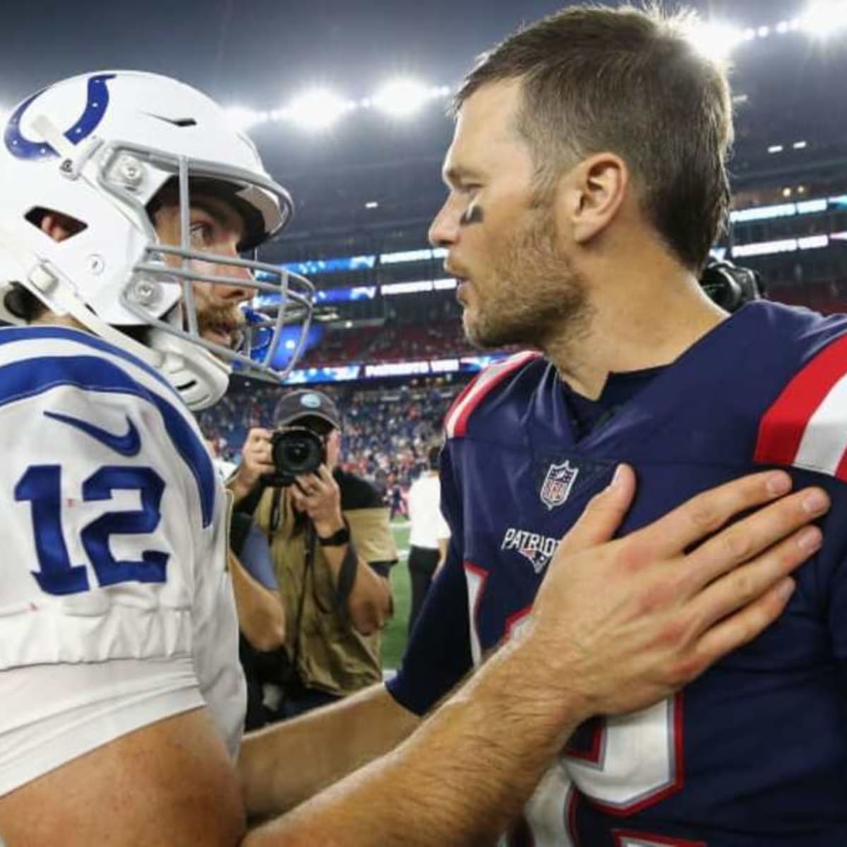 Patriots' Tom Brady reacts to Colts' Andrew Luck's stunning retirement