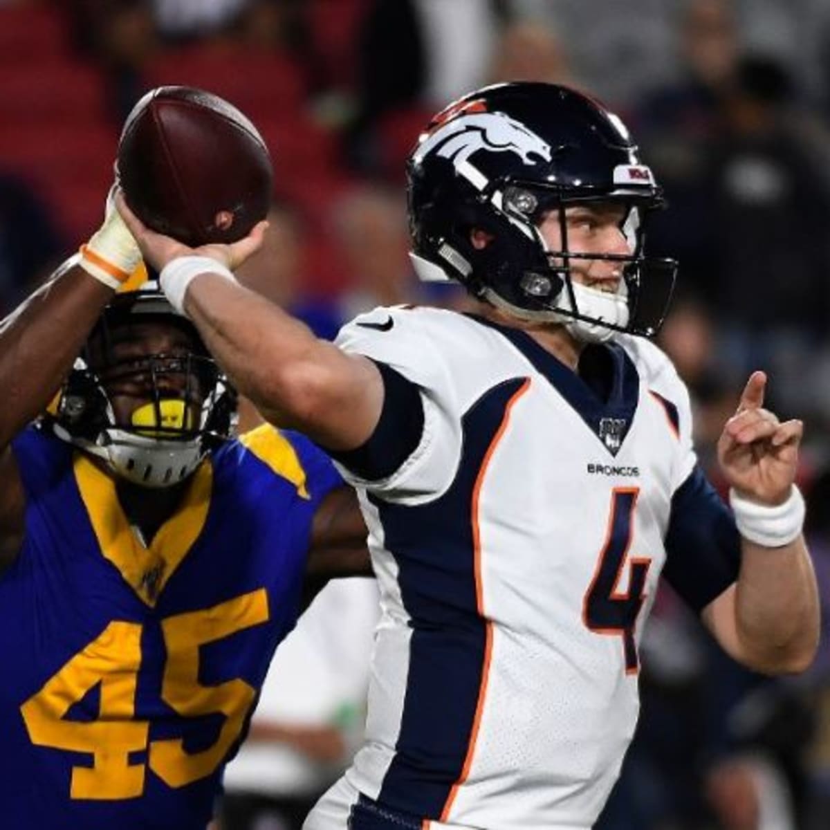 Denver Broncos LT Garett Bolles Drops Expletive in Response to 50-Point  Miami Dolphins Loss - Sports Illustrated Mile High Huddle: Denver Broncos  News, Analysis and More