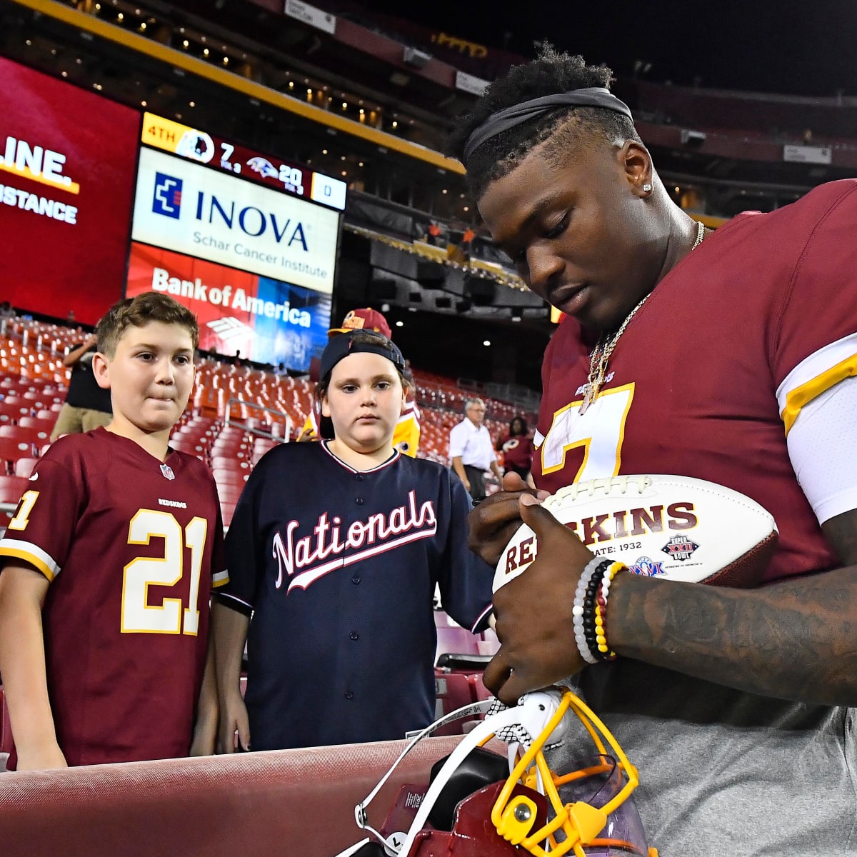 Redskins 7, Ravens 20: No, Dwayne Haskins still shouldn't start Week 1 -  Sports Illustrated Washington Football News, Analysis and More