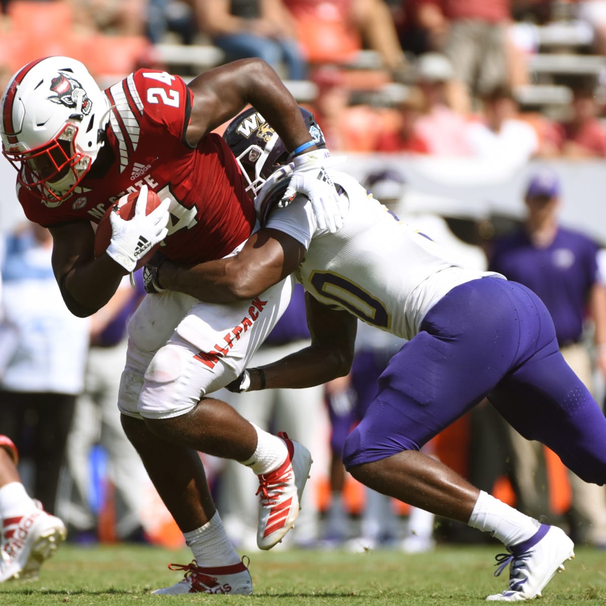 NC State Wolfpack football running back Zonovan 'Bam' Knight is making a  name for himself