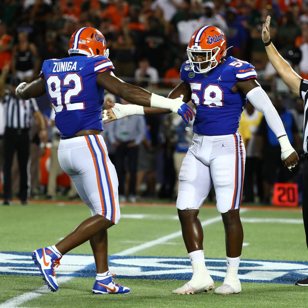 Gators pass-rush tandem considered dominant by PFF; Zuniga earns