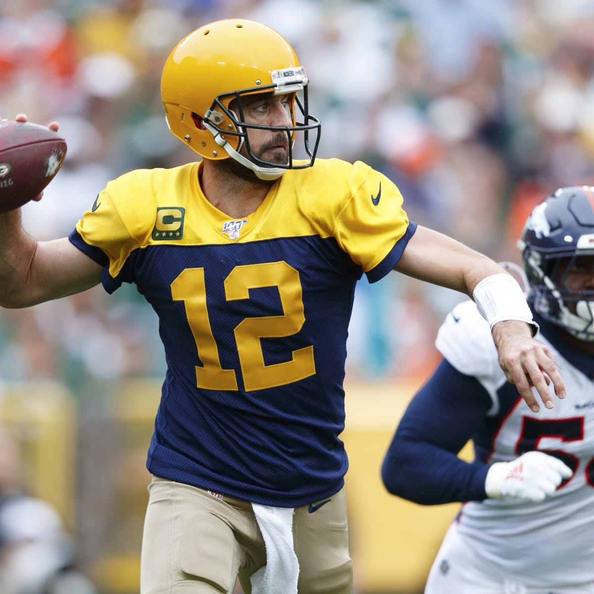 Broncos' QB nightmare amplifies Aaron Rodgers dream