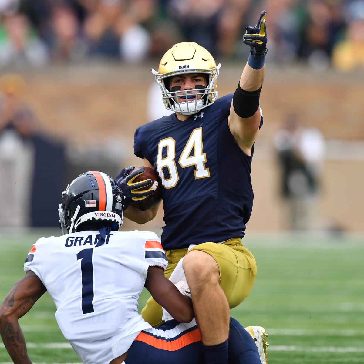 NDFootball  Cole Kmet Post-Game Interview vs Bowling Green (2019) – Notre  Dame Fighting Irish – Official Athletics Website