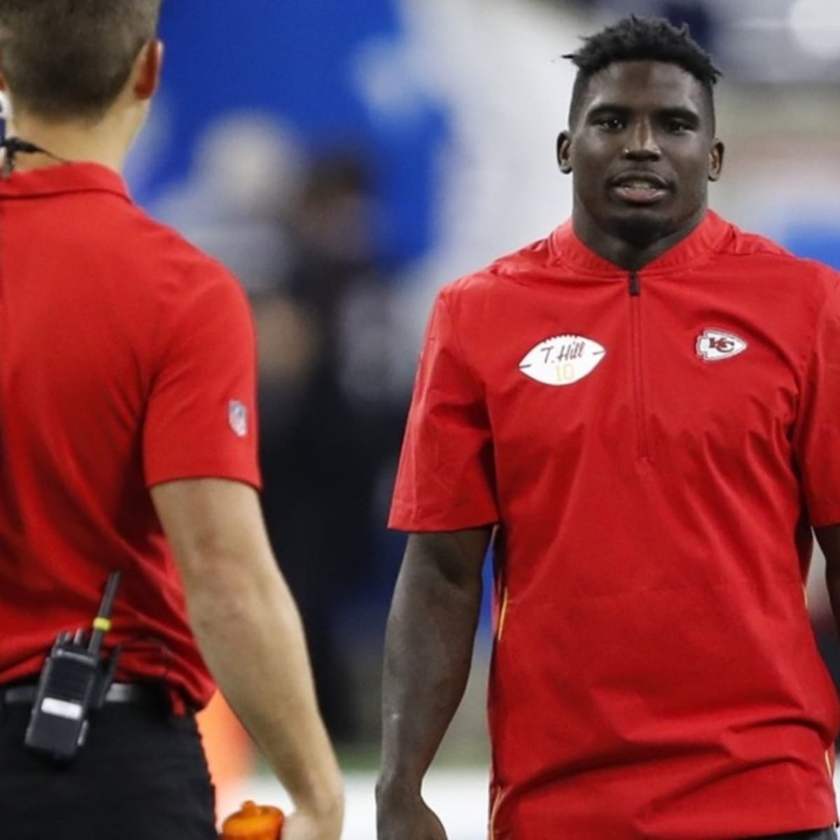 Chiefs' Tyreek Hill suffers bruised quad at practice