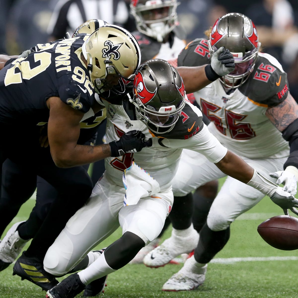 Bucs fall to Saints and Teddy Bridgewater's four TD passes