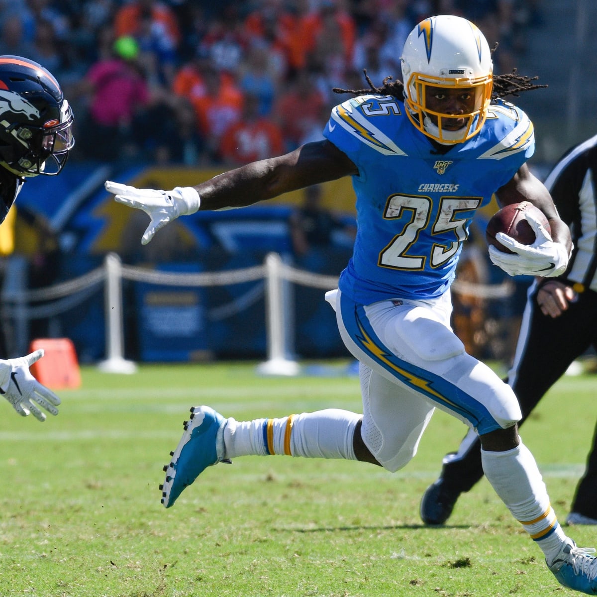 Denver Broncos: Melvin Gordon 15th-most elusive RB in the NFL