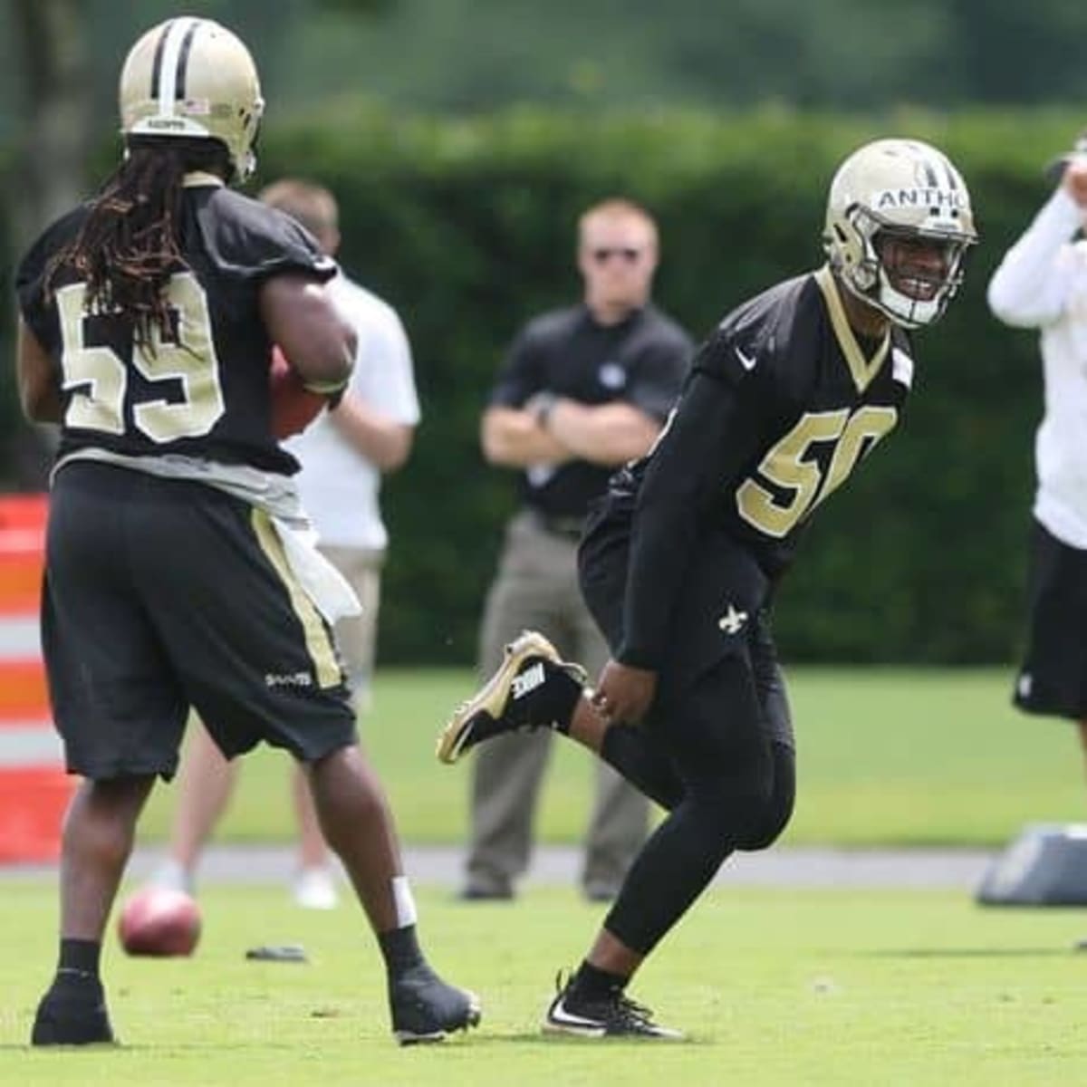 Who dat named Saints' Lineman of the Game? Burgess dat!!