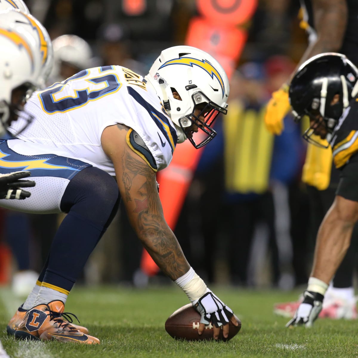 NFL Los Angeles Chargers Trash Bin - L