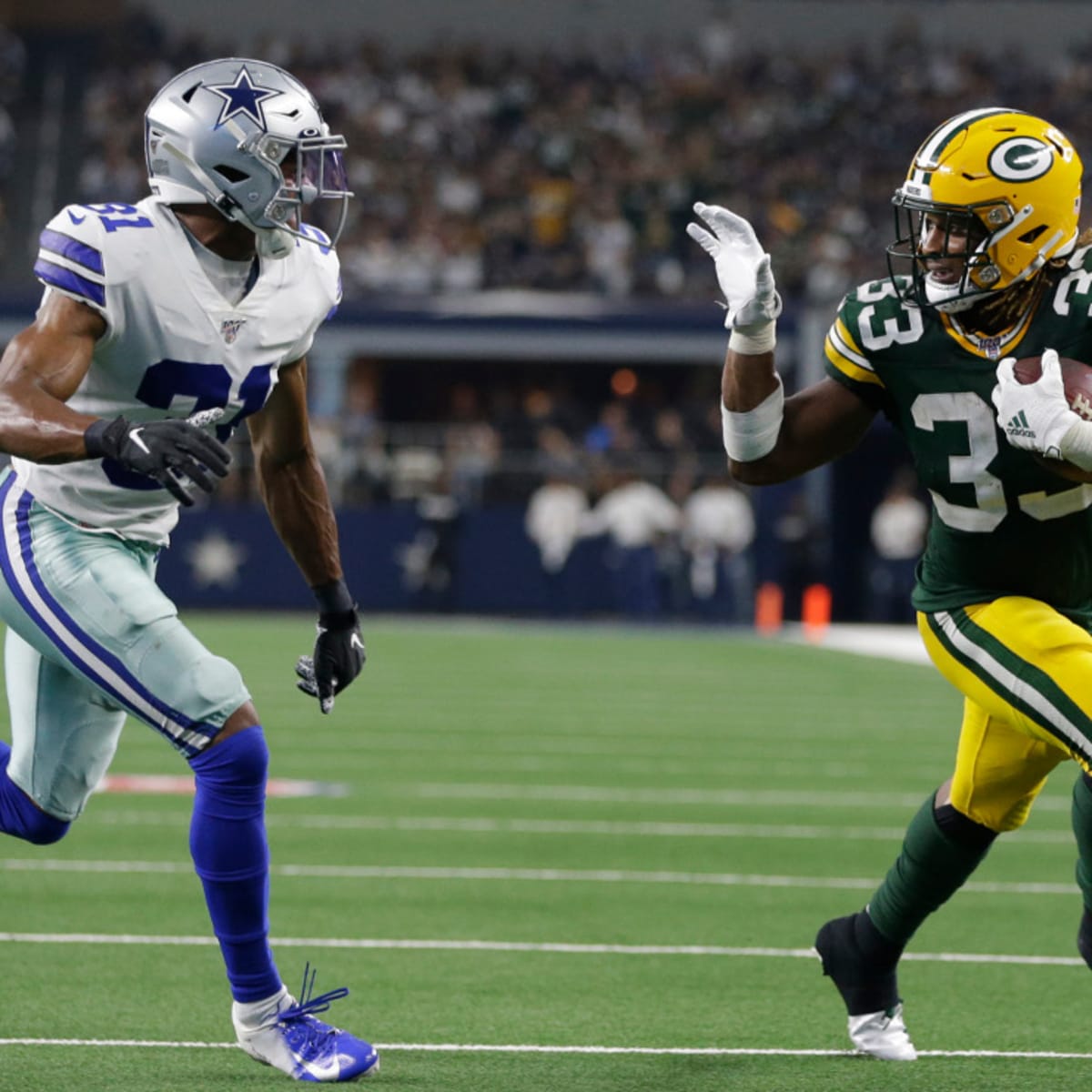 Packers' Aaron Jones named NFC Offensive Player of the Week for