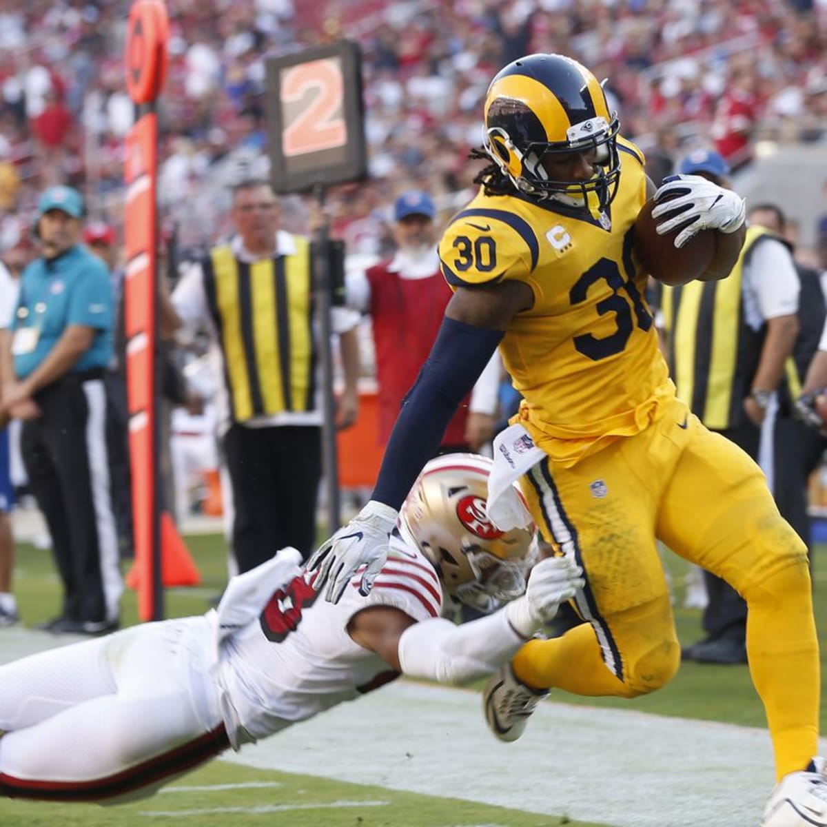 Rams host 49ers again in NFC championship game showdown - The San Diego  Union-Tribune