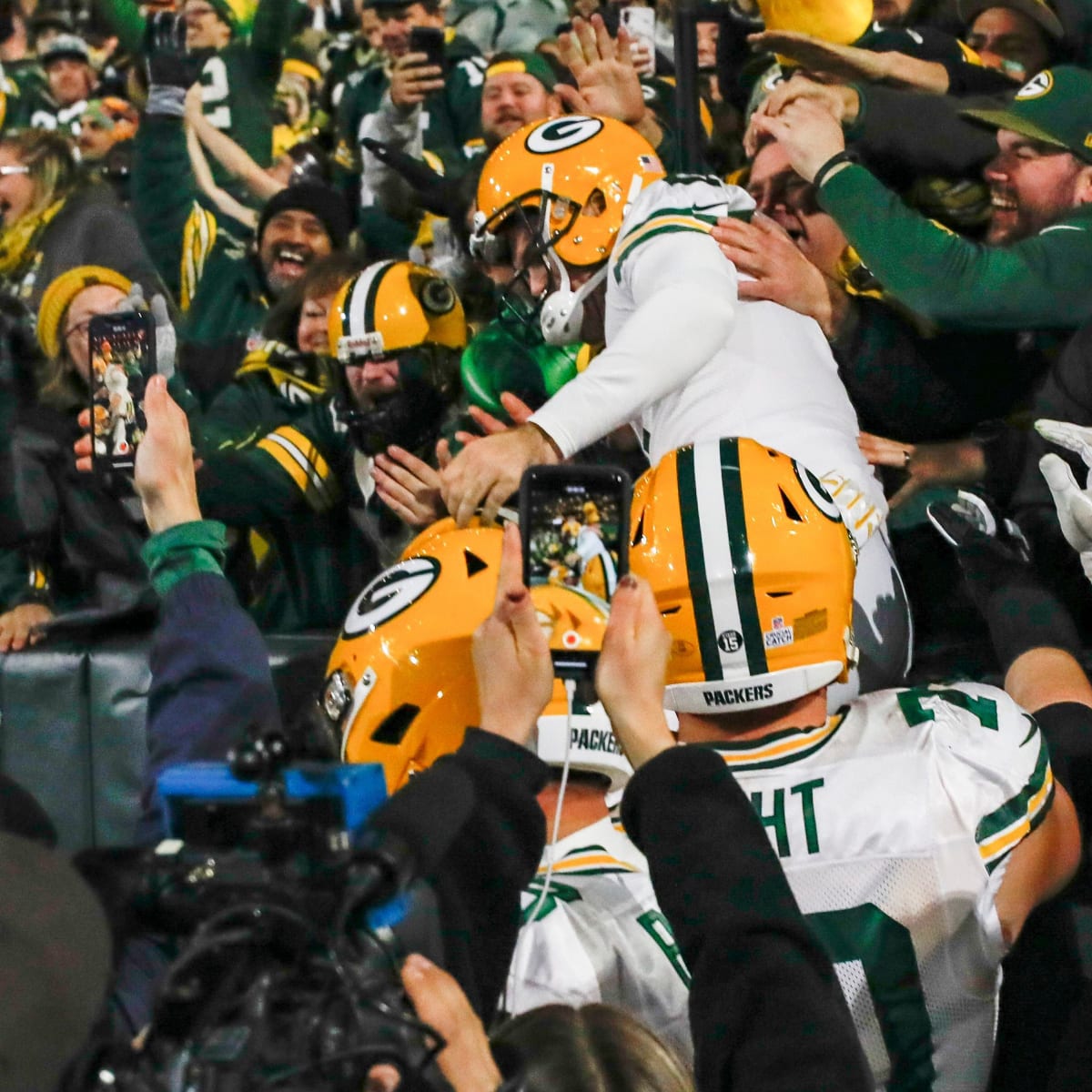 Celebrating nearly three decades of Lambeau Leaps