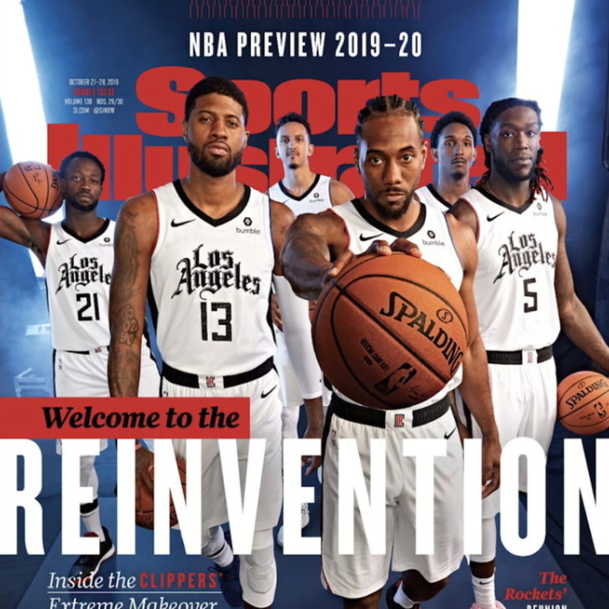 LA Clippers reveal 'City Edition' jerseys on Sports Illustrated