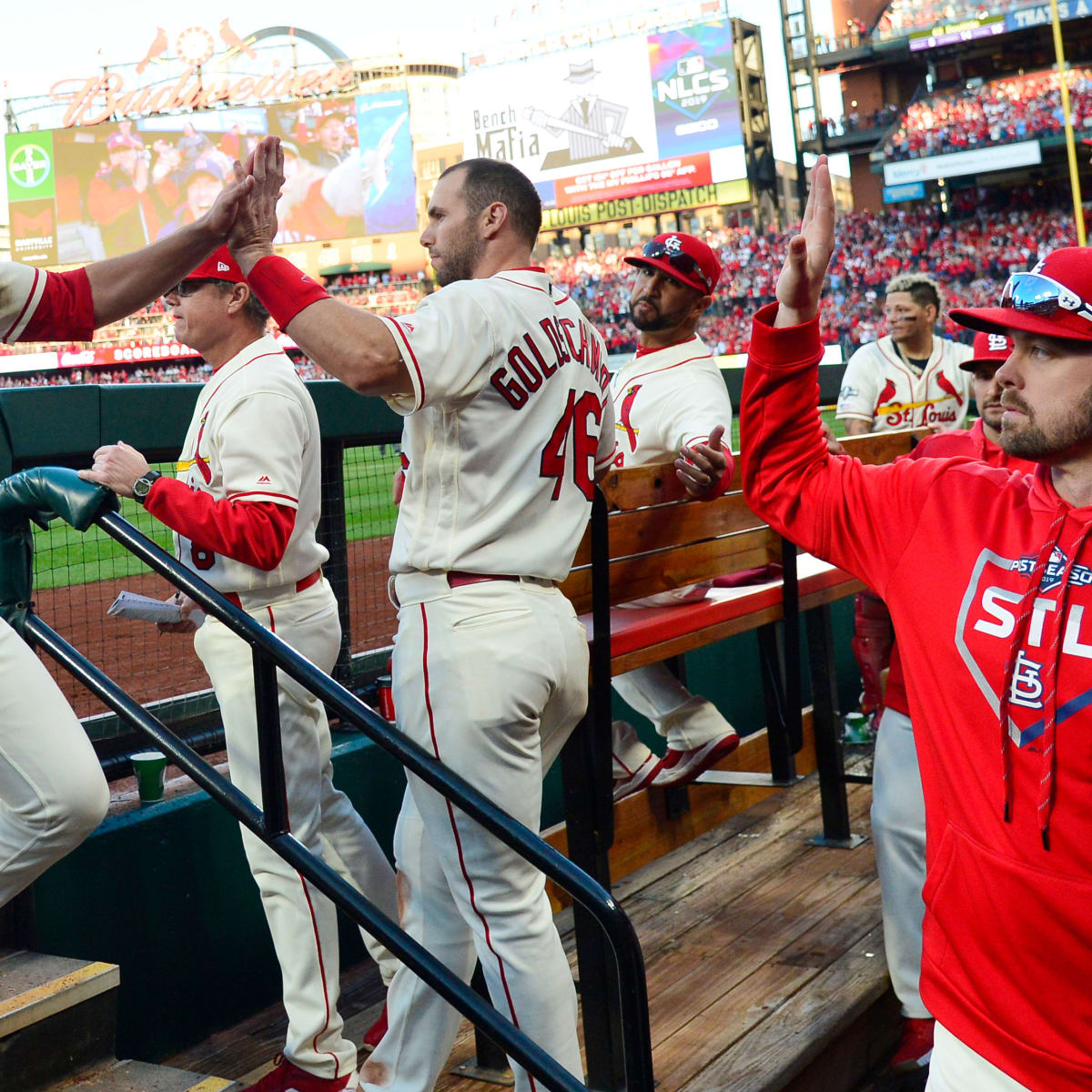 Adam Wainwright and Pedro Martinez of the Philadelphia Phillies