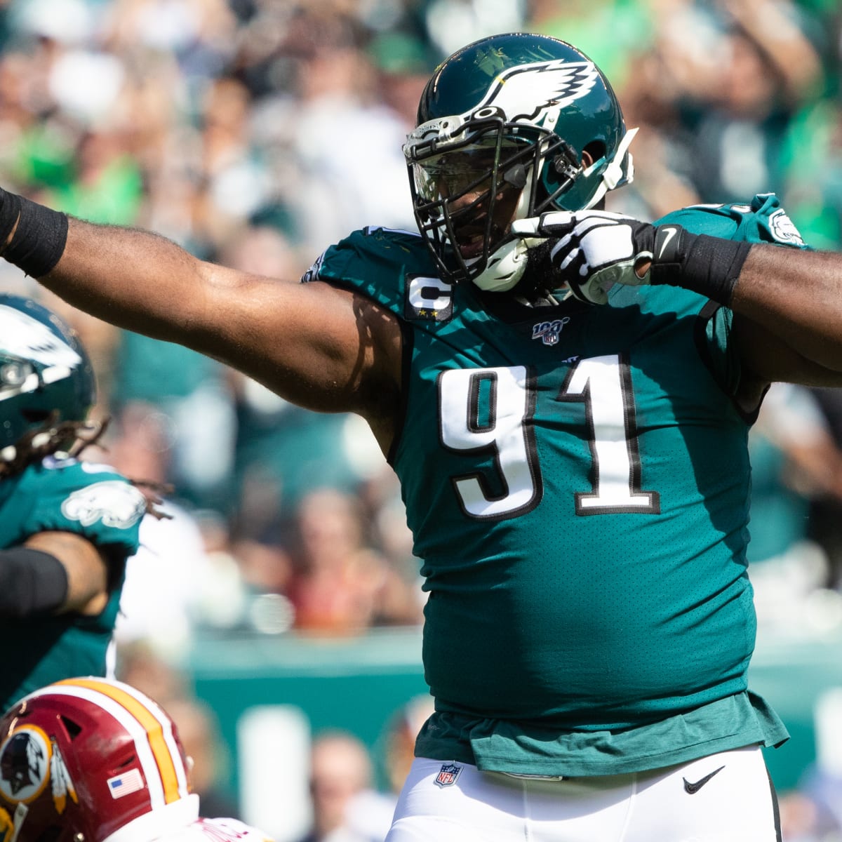 This Eagles Fan COMPLETELY SOLD HIS CHANCE to get Fletcher Cox to Sign his  Jersey… #shorts 