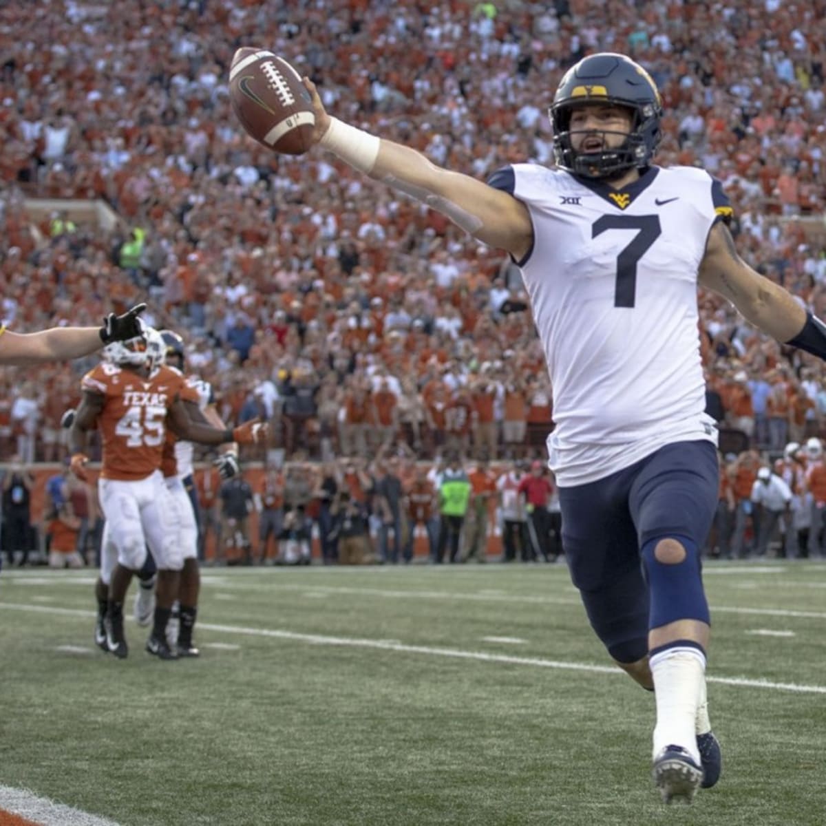 West Virginia University - Will Grier is heading to the Carolina