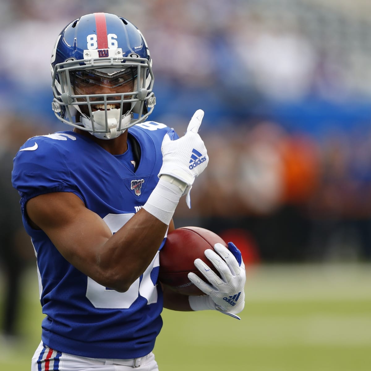 Receiver Darius Slayton finding end zone again for Giants - The