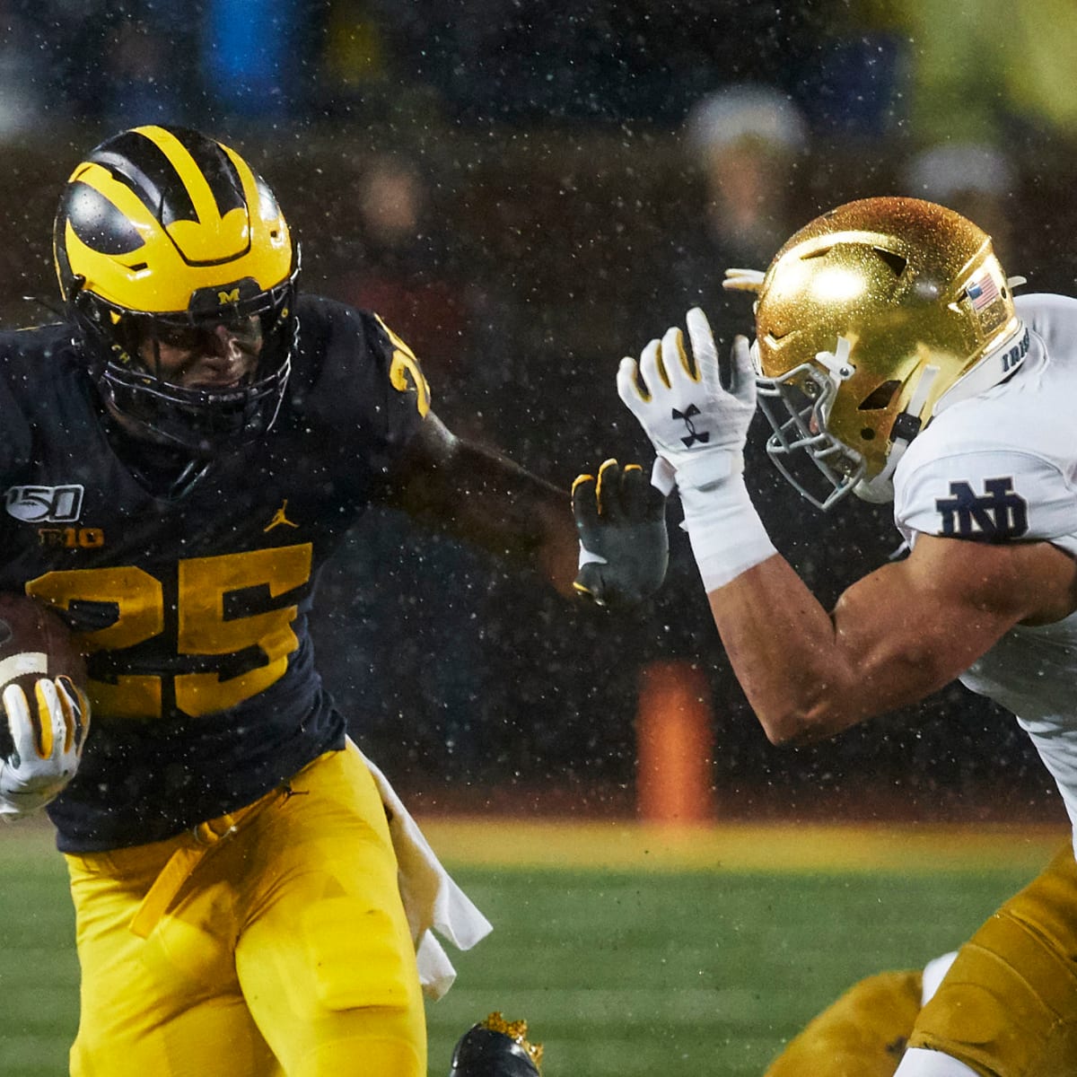 Best college football helmets: Notre Dame, Michigan, more - Sports  Illustrated