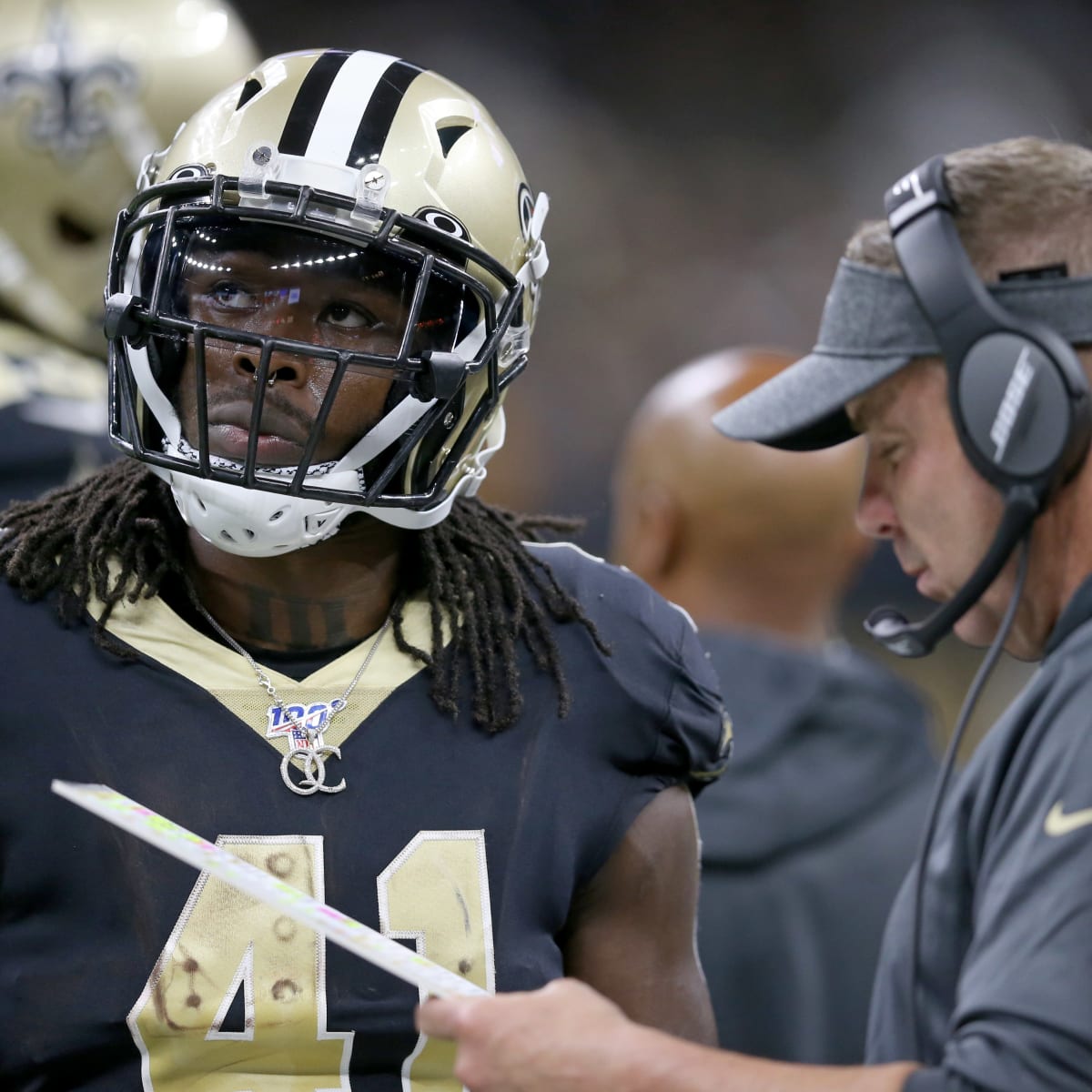 Alvin Kamara Out of Cardinals Game - Sports Illustrated New Orleans Saints  News, Analysis and More