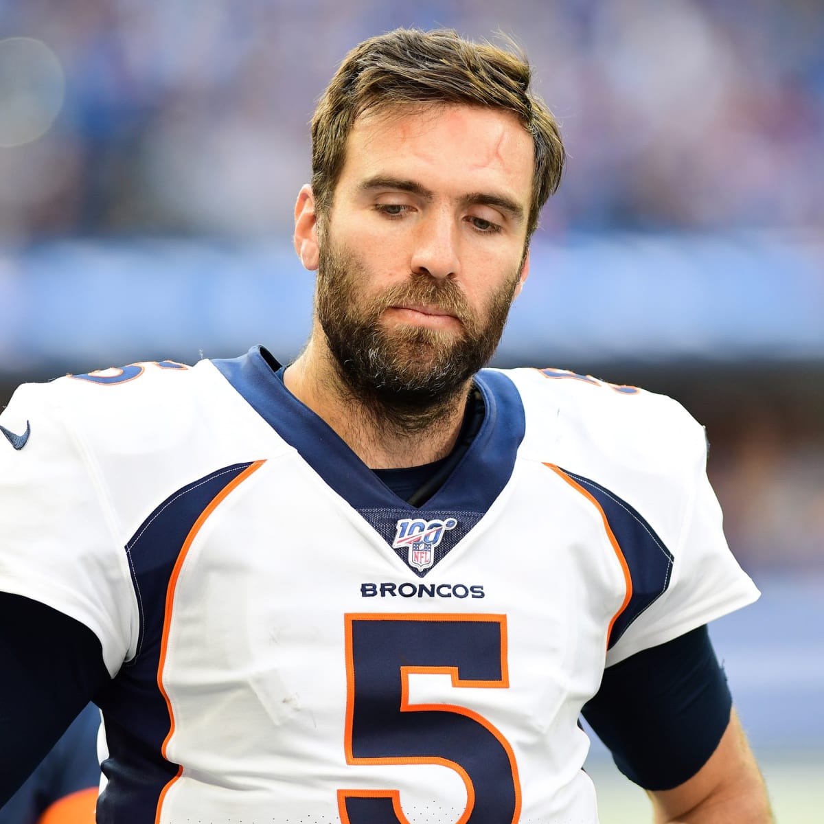 Joe Flacco sidelined by neck injury; Broncos' Brandon Allen next up