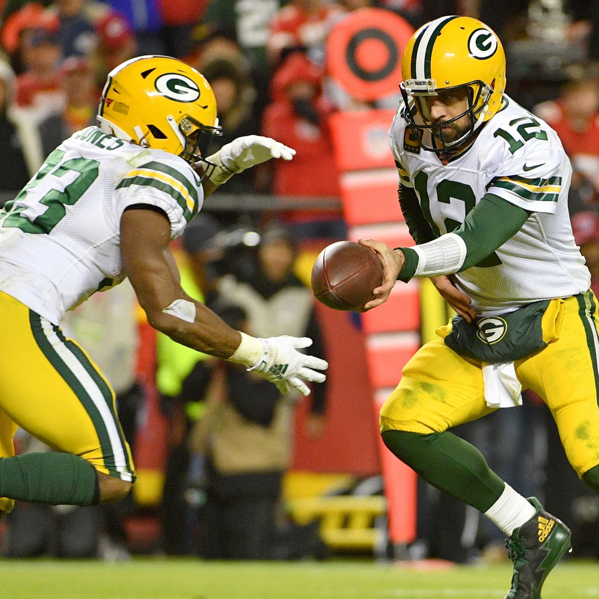 Packers Pro Shop Aaron Rodgers And Aaron Jones Green Bay Packers