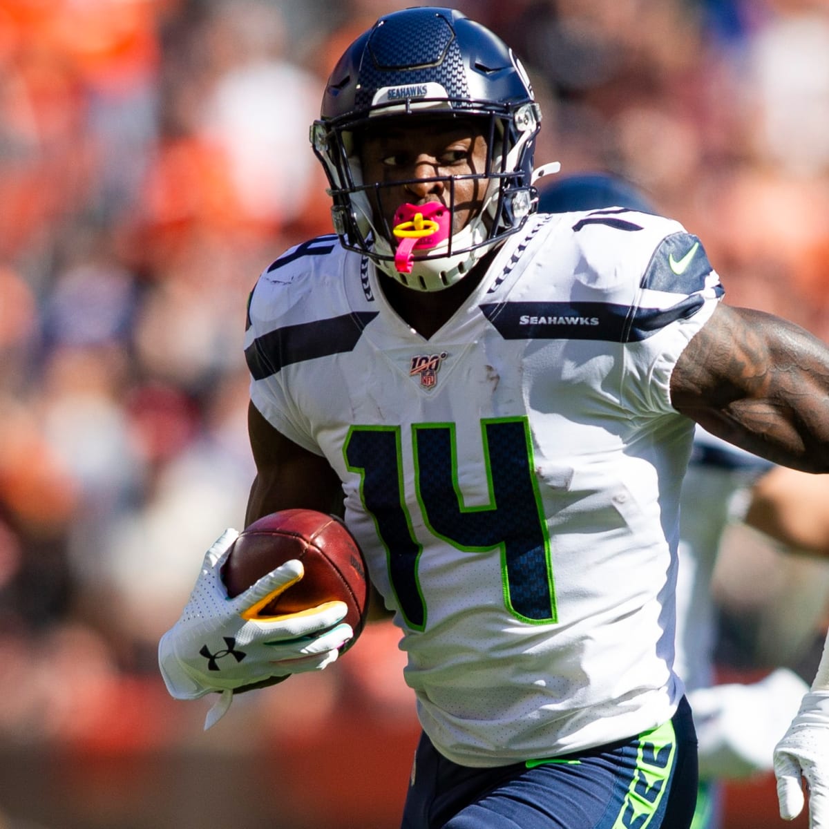 Seahawks' DK Metcalf gives surprising all-time wide receiver