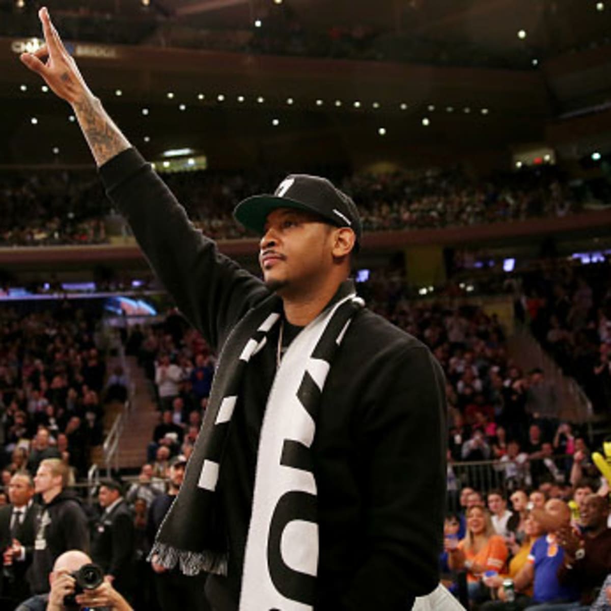 Carmelo Anthony Scores, and Loses, at the Garden. Sound Familiar? - The New  York Times
