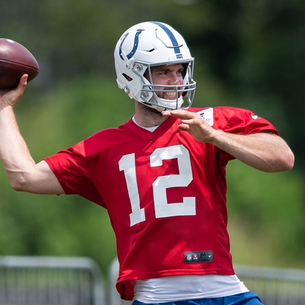 Quarterback Andrew Luck impressive in Colts training camp