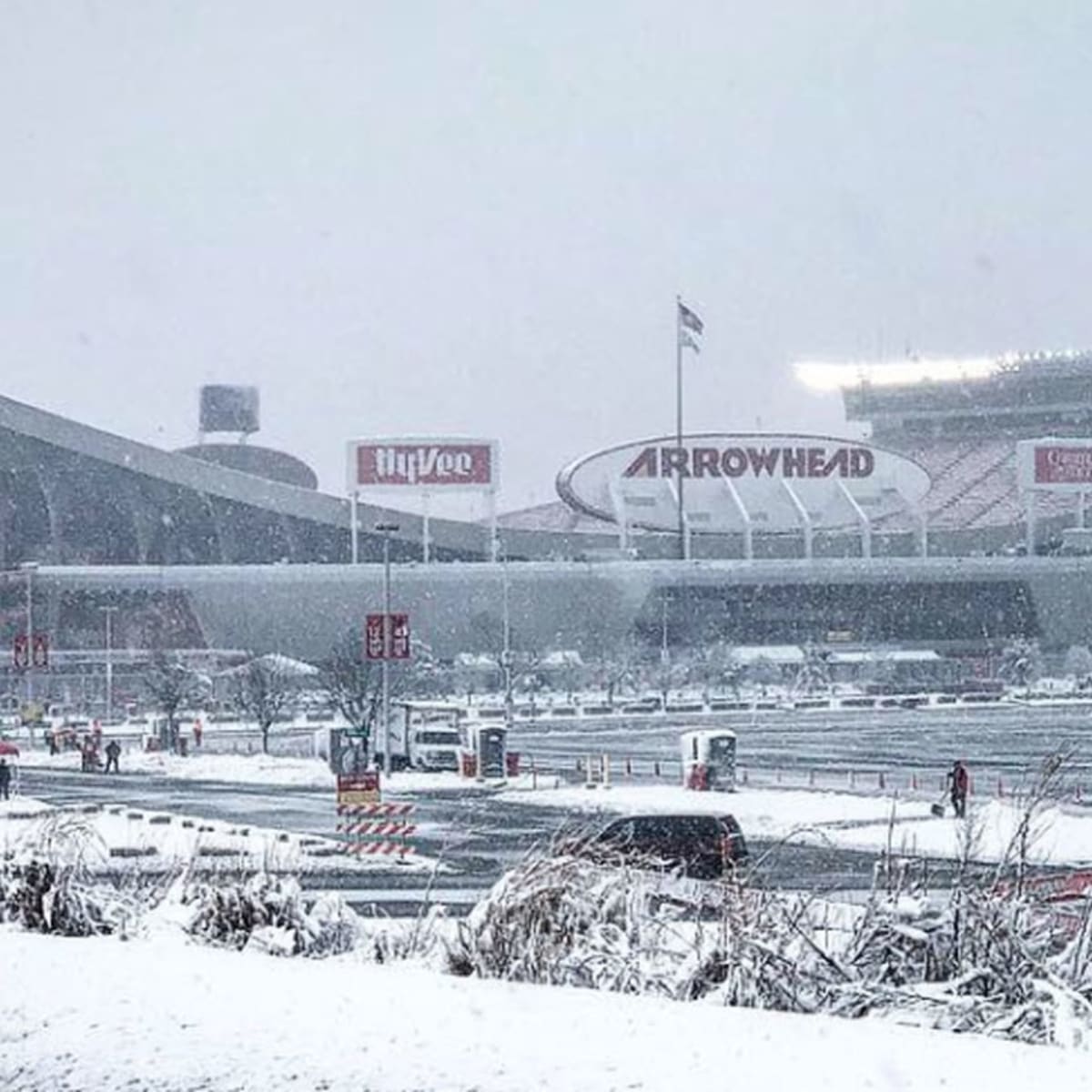 Kansas City weather: Chiefs-Colts play during winter storm warning - Sports  Illustrated