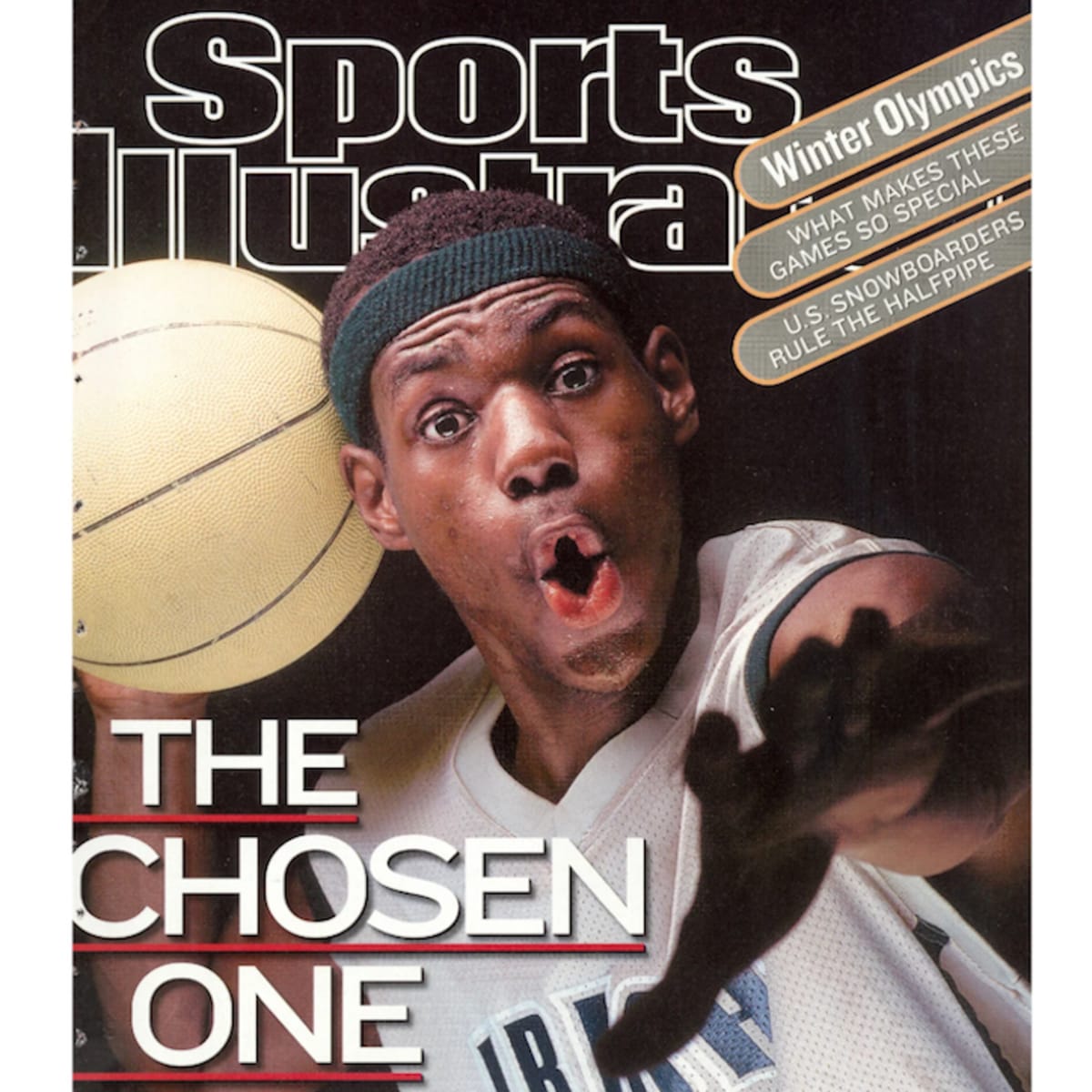 LeBron James' first Sports Illustrated cover jersey hits auction / Blowout  Buzz