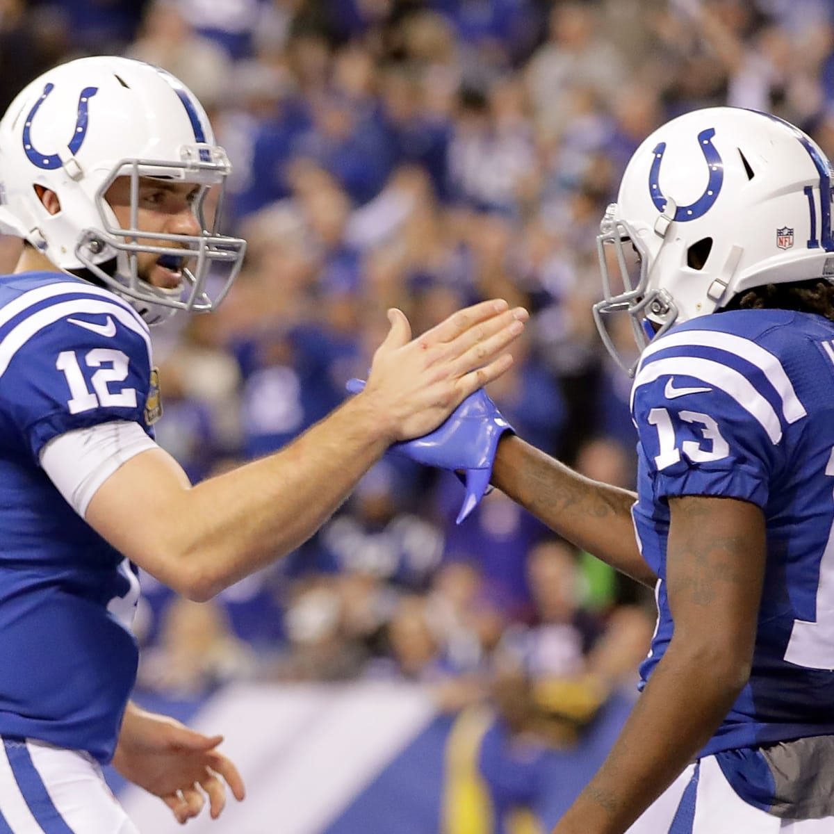 Colts WR T.Y. Hilton on Patriots double-teaming him: 'Good luck