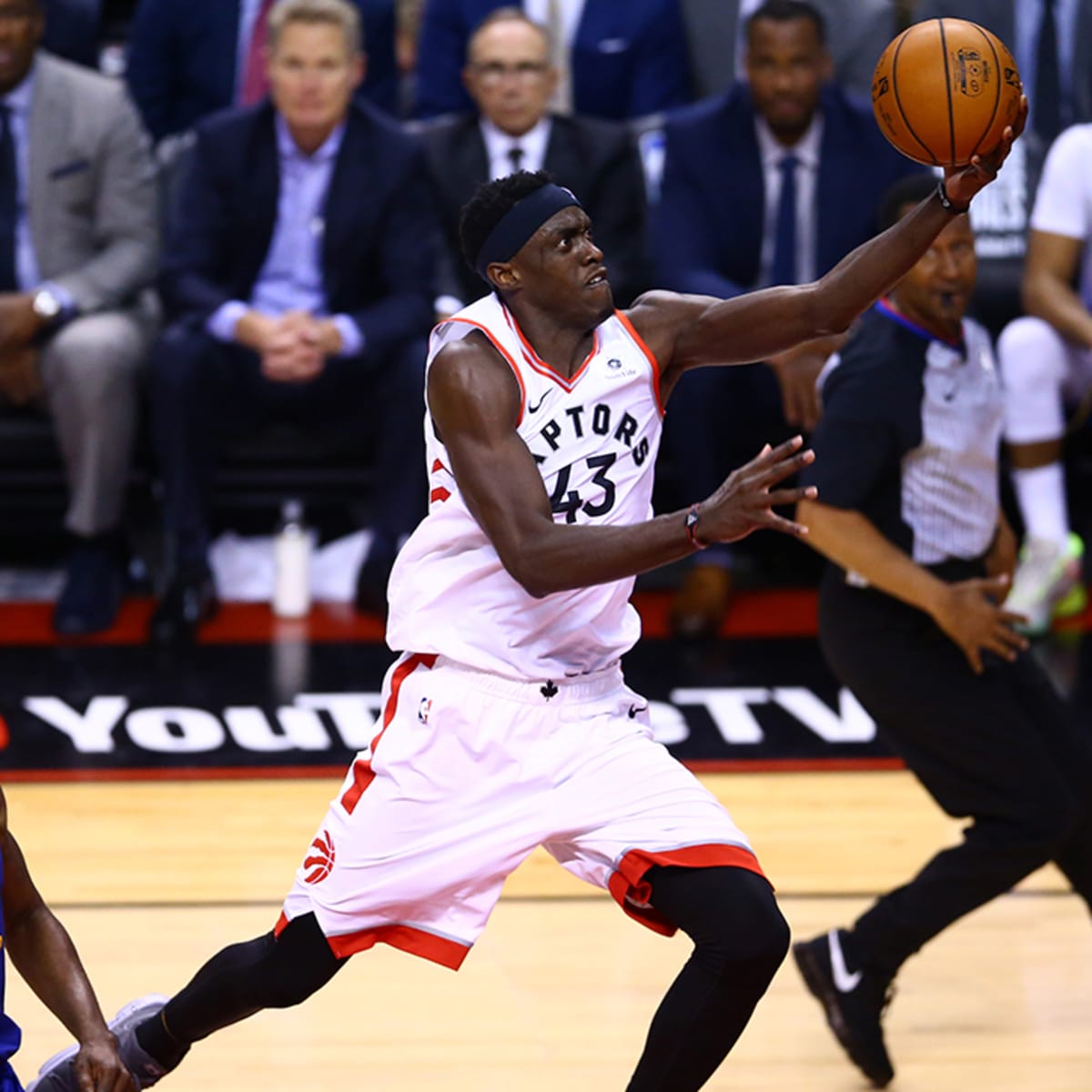 Toronto Raptors Pascal Siakam EN FLAMME Print