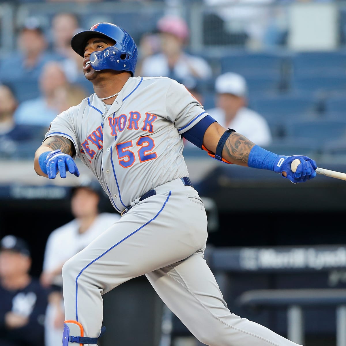 Mets OF Yoenis Cespedes Fractures Ankle on Ranch - Stadium